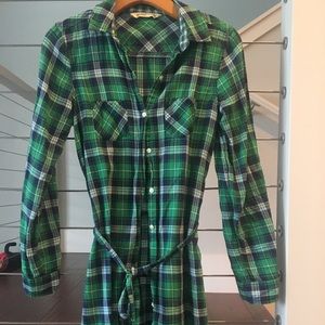 Old navy flannel dress